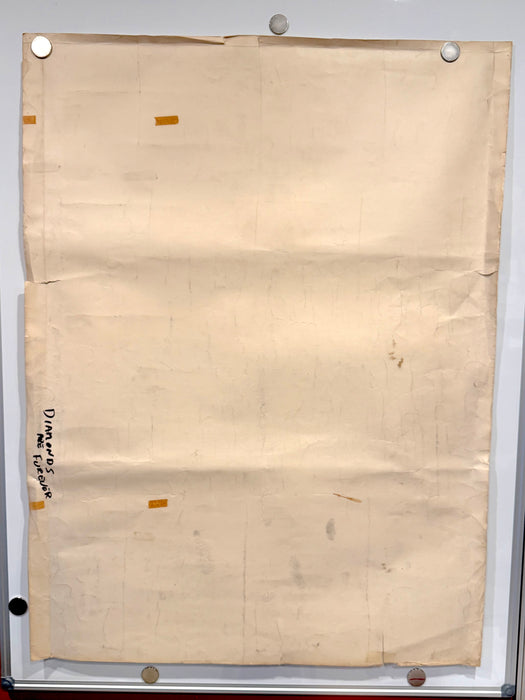 1971 Diamonds Are Forever James Bond 1SH Movie Poster 30" x 40" Sean Connery