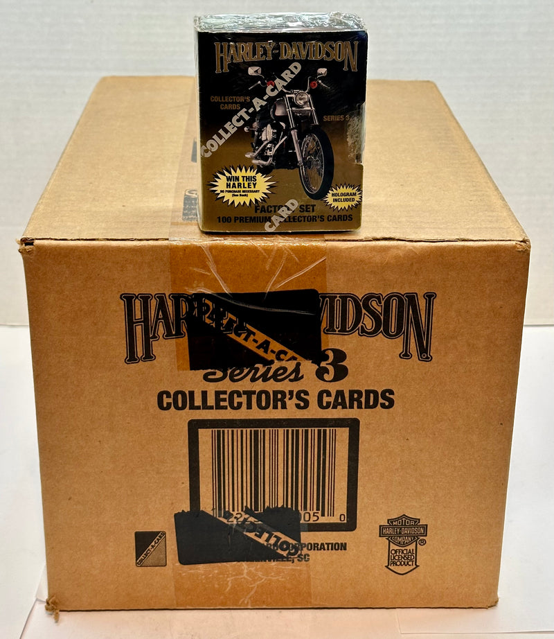 1993 Harley Davidson Collector Cards Series Three 3 Factory Card Case of 40 Sets   - TvMovieCards.com