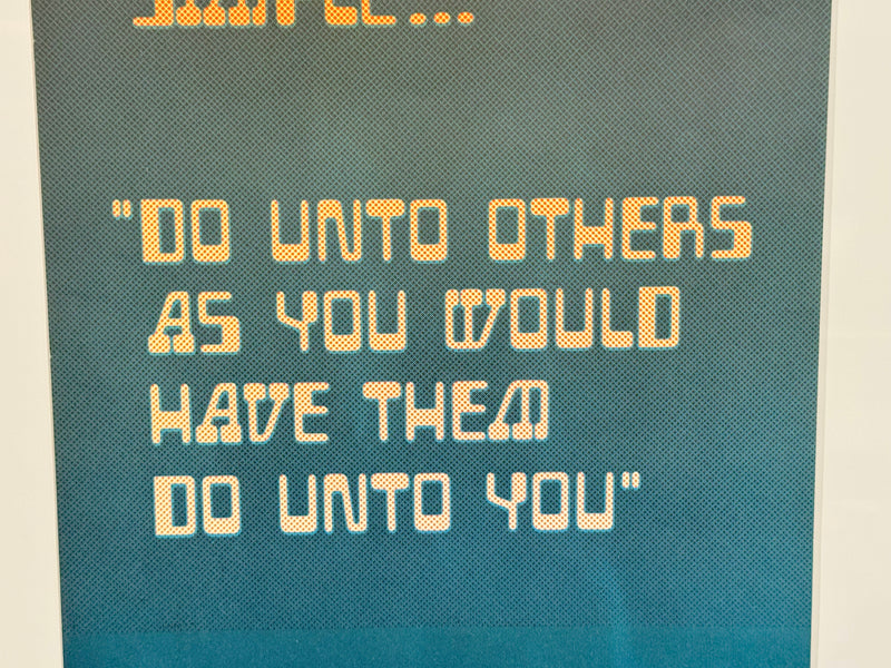 1971 Insanity Blacklight Poster - Do Unto Others - Atomic Bomb N158 12 x 36 - TvMovieCards.com