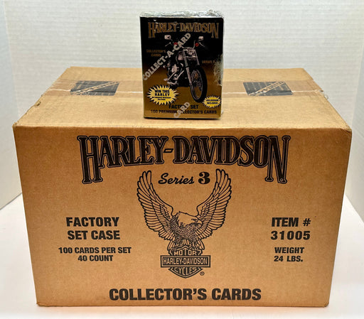 1993 Harley Davidson Collector Cards Series Three 3 Factory Card Case of 40 Sets   - TvMovieCards.com