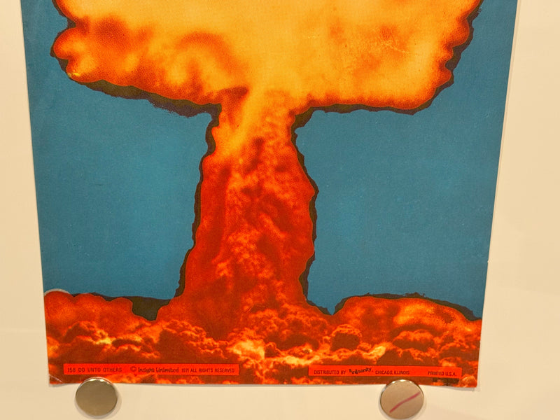 1971 Insanity Blacklight Poster - Do Unto Others - Atomic Bomb N158 12 x 36 - TvMovieCards.com