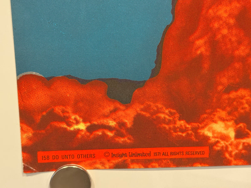 1971 Insanity Blacklight Poster - Do Unto Others - Atomic Bomb N158 12 x 36 - TvMovieCards.com