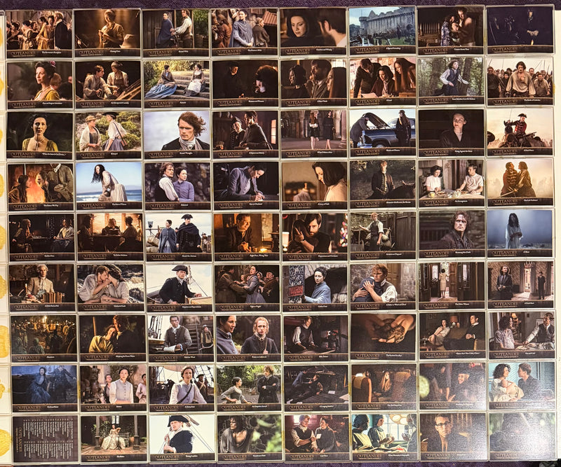 Outlander Season 3 Canvas Parallel Base Trading Card Set (72) 2019