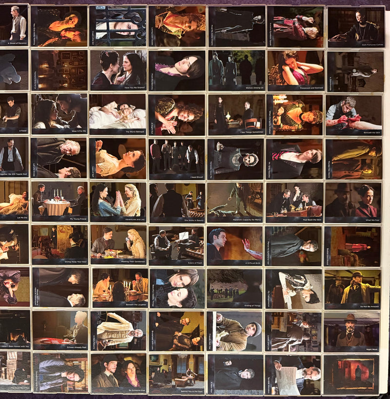 2015 Penny Dreadful Season One Silver Foil Parallel Base Trading Card Set (72)