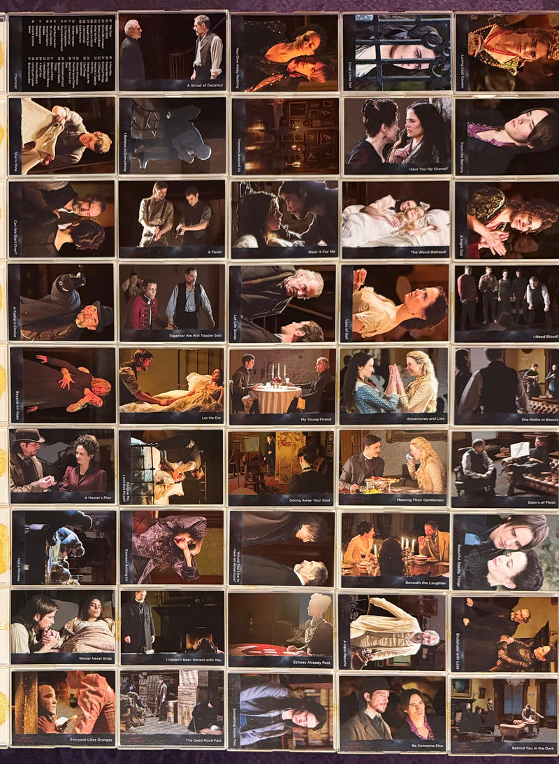2015 Penny Dreadful Season One Silver Foil Parallel Base Trading Card Set (72)