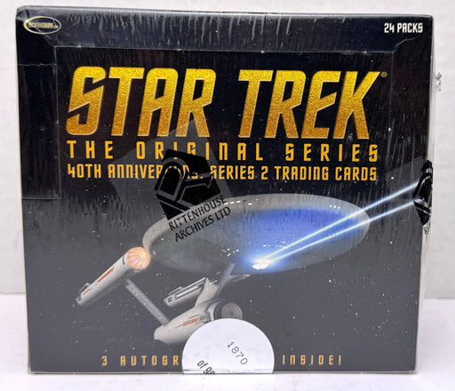 2008 Star Trek Original Series 40th Anniversary Series 2 TOS Trading Card Box 24ct   - TvMovieCards.com