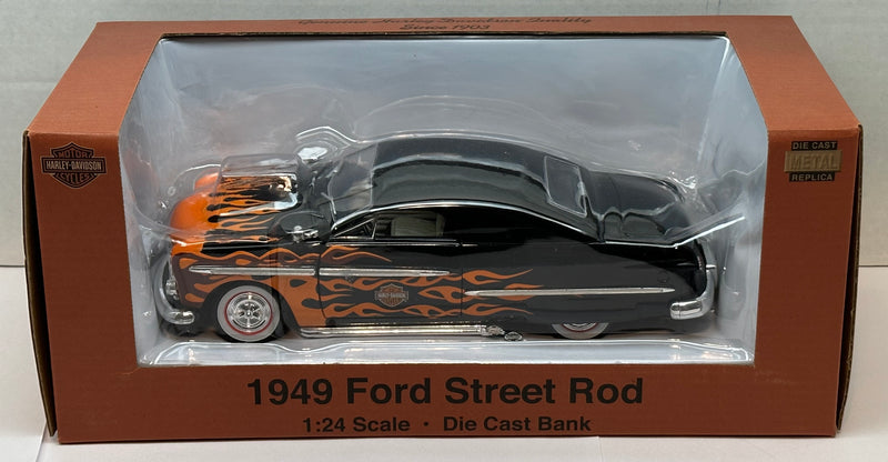 Liberty Classics Harley Davidson 1949 Ford Street Rod Bank 1:25 Diecast   - TvMovieCards.com