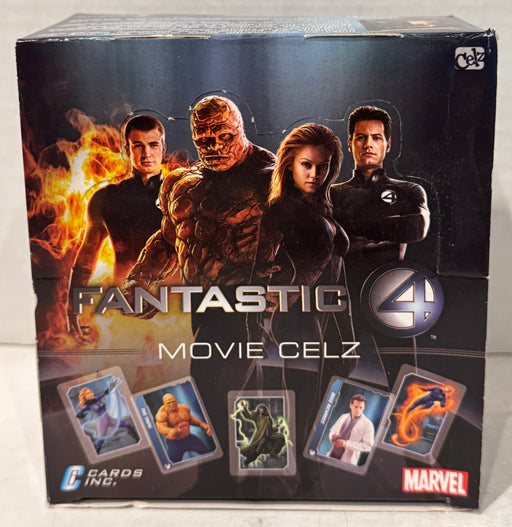 Fantastic Four 4 Marvel Movie Celz Box Card 36 Sealed Packs Cards Inc 2005 - TvMovieCards.com