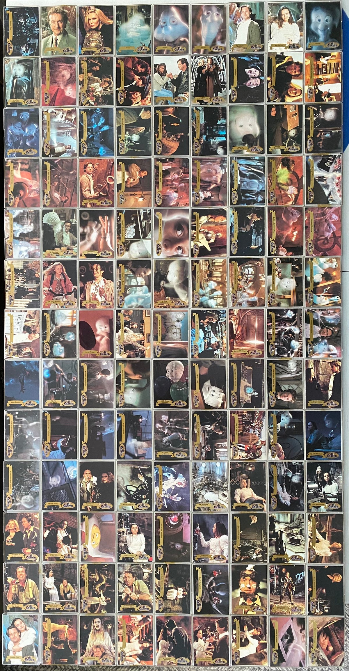 1995 Casper The Movie Trading Card Set of 119 Cards Fleer Ultra