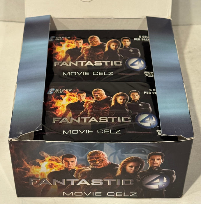 Fantastic Four 4 Marvel Movie Celz Box Card 36 Sealed Packs Cards Inc 2005 - TvMovieCards.com