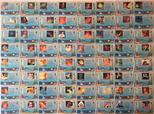Little Mermaid Disney Movie Base Card Set 127 Cards ProSet 1991   - TvMovieCards.com