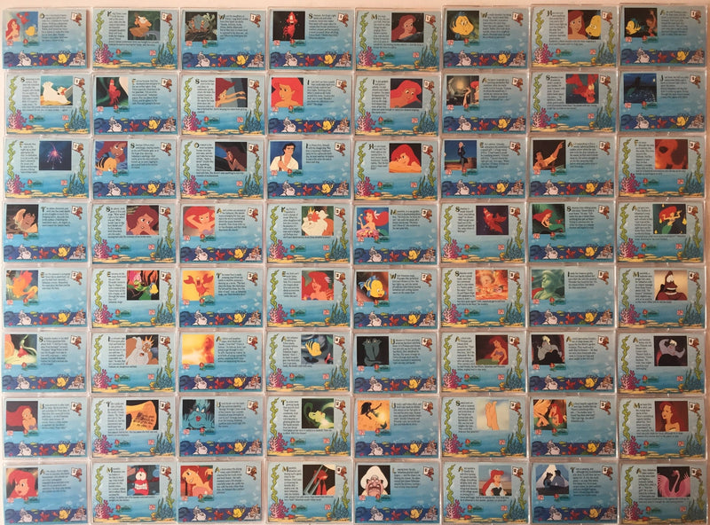 Little Mermaid Disney Movie Factory Card Set   - TvMovieCards.com