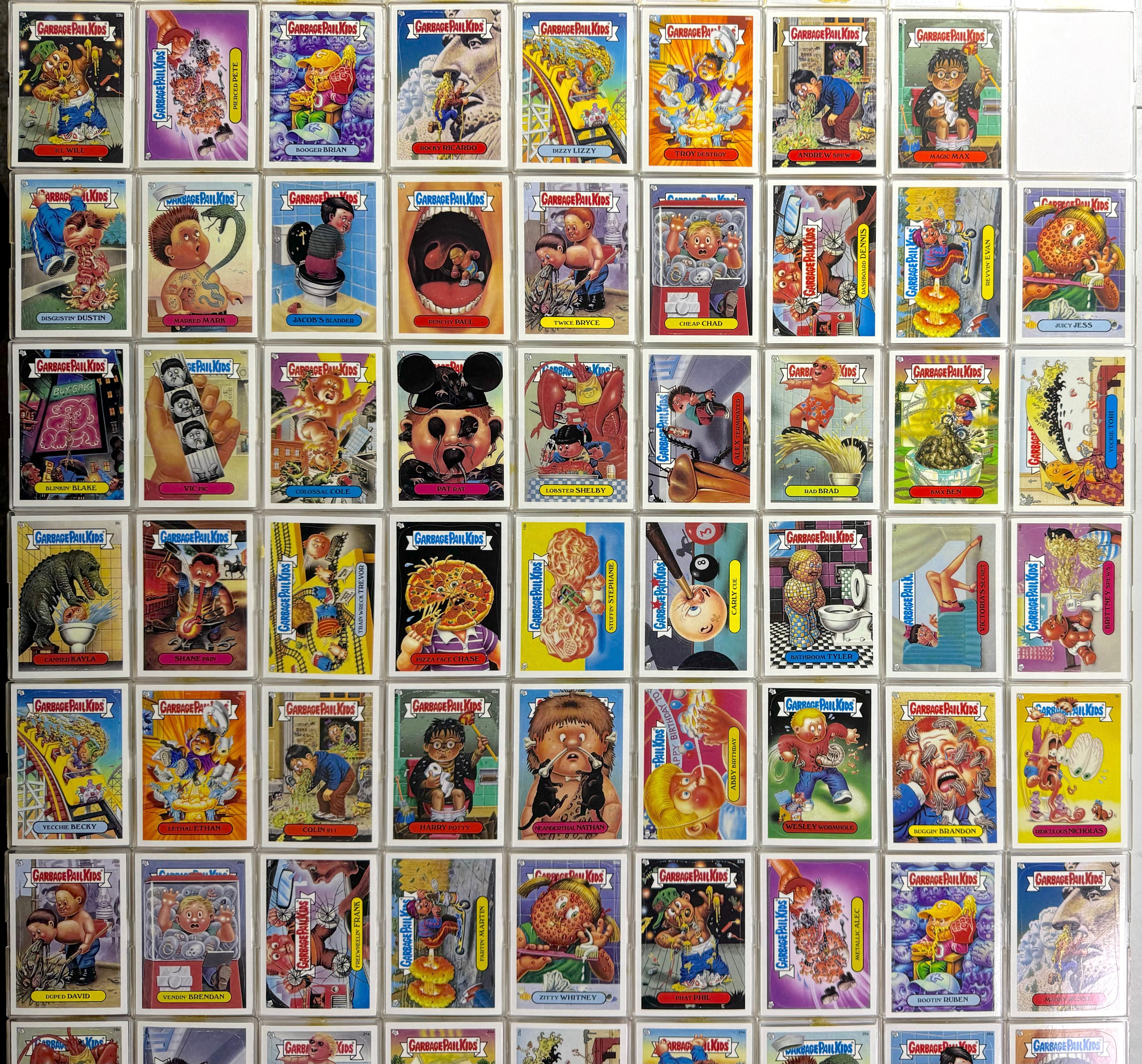 2003 Garbage Pail Kids GPK ANS All New 1st Series 80 Sticker Card