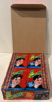 1987 21 Jump Street FULL 48 Wax Pack Trading Card Box Topps Johnny Depp - TvMovieCards.com