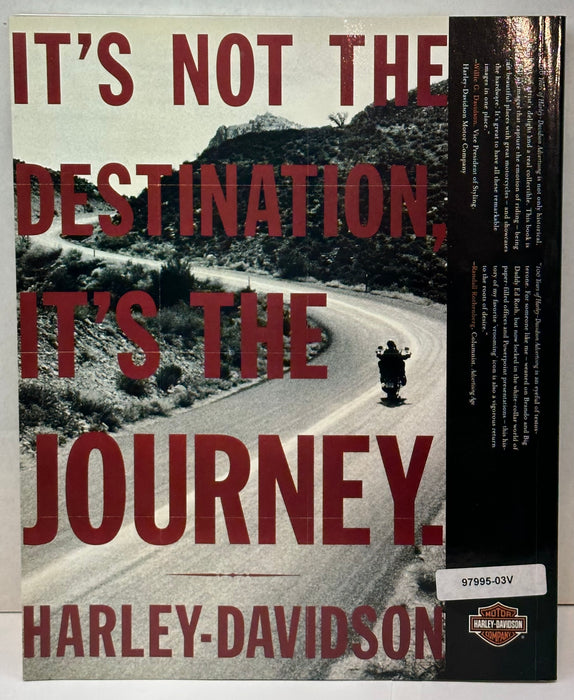 2003 - 100 Years of Harley-Davidson Advertising Motorcycle Book by Jack Supple   - TvMovieCards.com