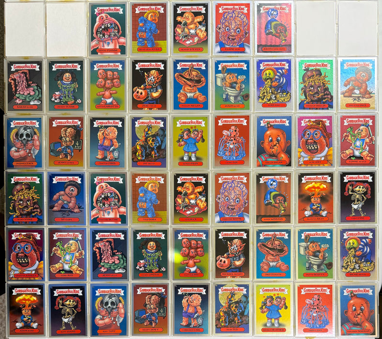 2003 Garbage Pail Kids GPK All New 1st Series 50 Silver Foil Sticker Card Set   - TvMovieCards.com