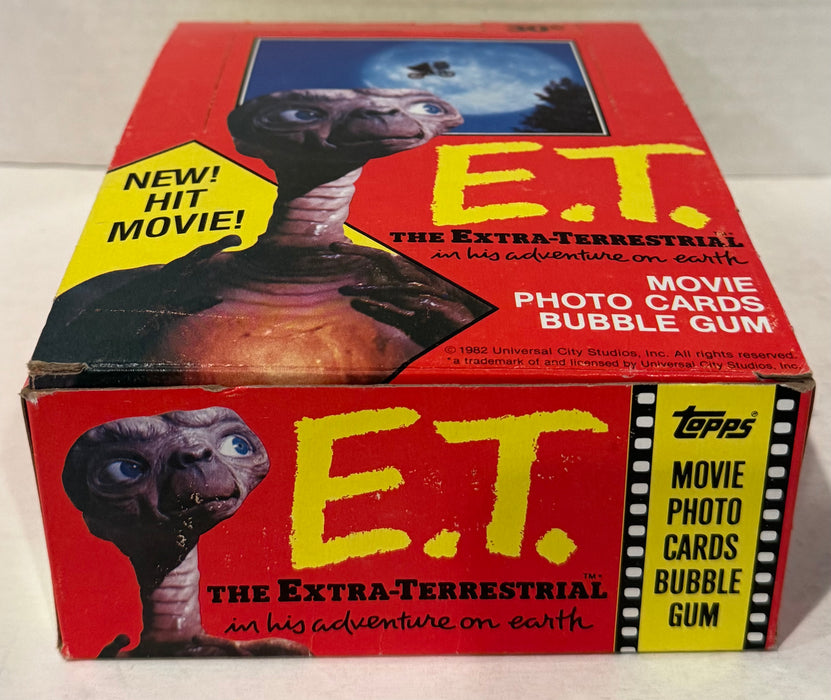 1982 Topps ET E.T. The Extra-Terrestrial Vintage FULL 36 Pack Trading Card Box - TvMovieCards.com