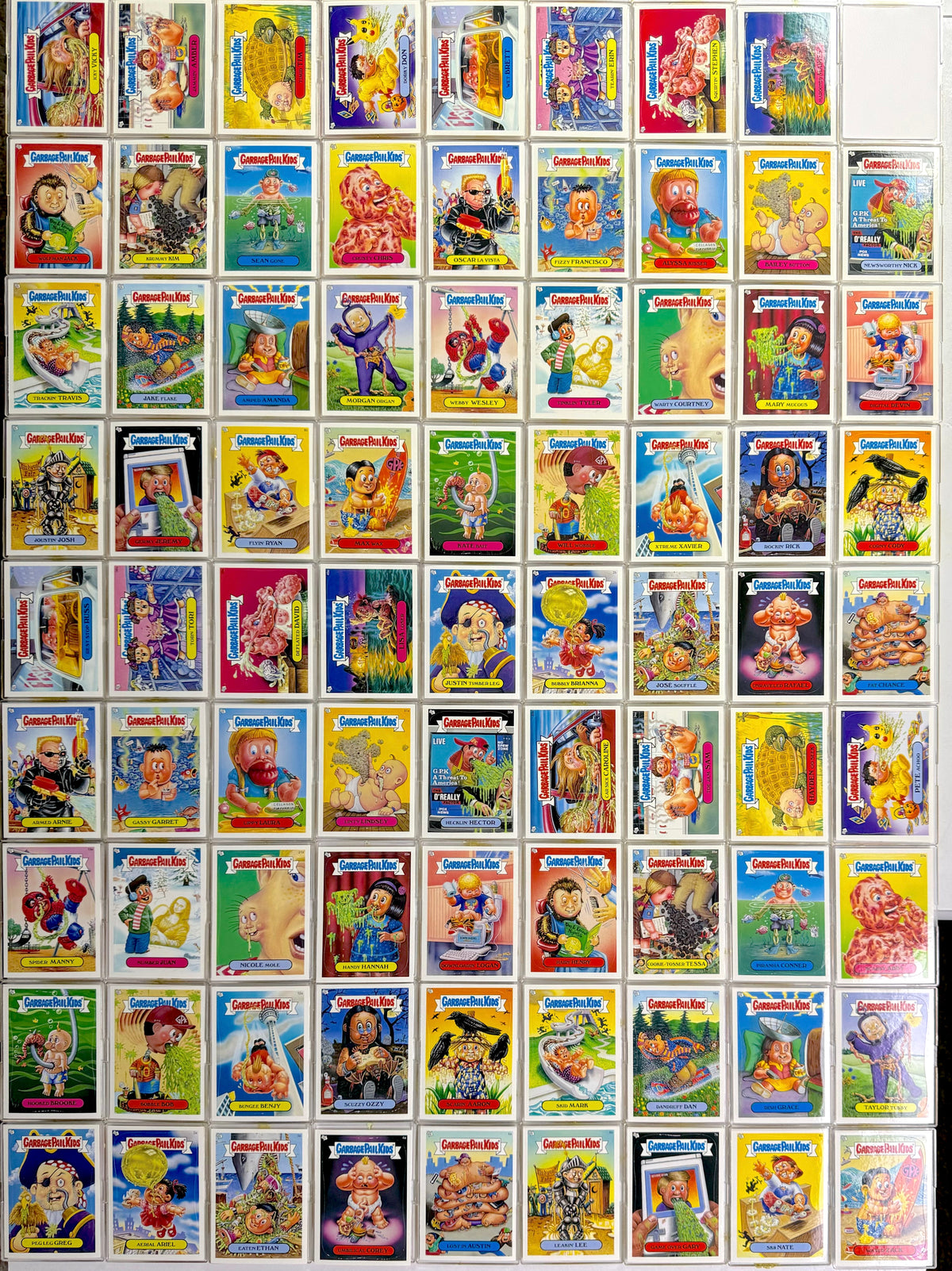 2004 Garbage Pail Kids GPK ANS All New 2nd Series 80 Sticker Card Set ...