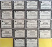 Disney Treats Card Set 90 Cards 5 different 18 card sets 1982 Mickey Donald Duck Goofy - TvMovieCards.com