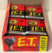 1982 Topps ET E.T. The Extra-Terrestrial Vintage FULL 36 Pack Trading Card Box - TvMovieCards.com