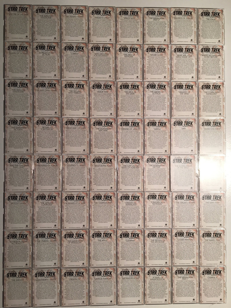 Star Trek TOS Portfolio Prints 2014 Complete (80) Trading Base Card Set - TvMovieCards.com