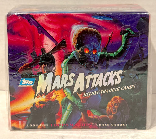 1994 Mars Attacks Deluxe Vintage Trading Card Box 36 Packs Topps Factory Sealed - TvMovieCards.com
