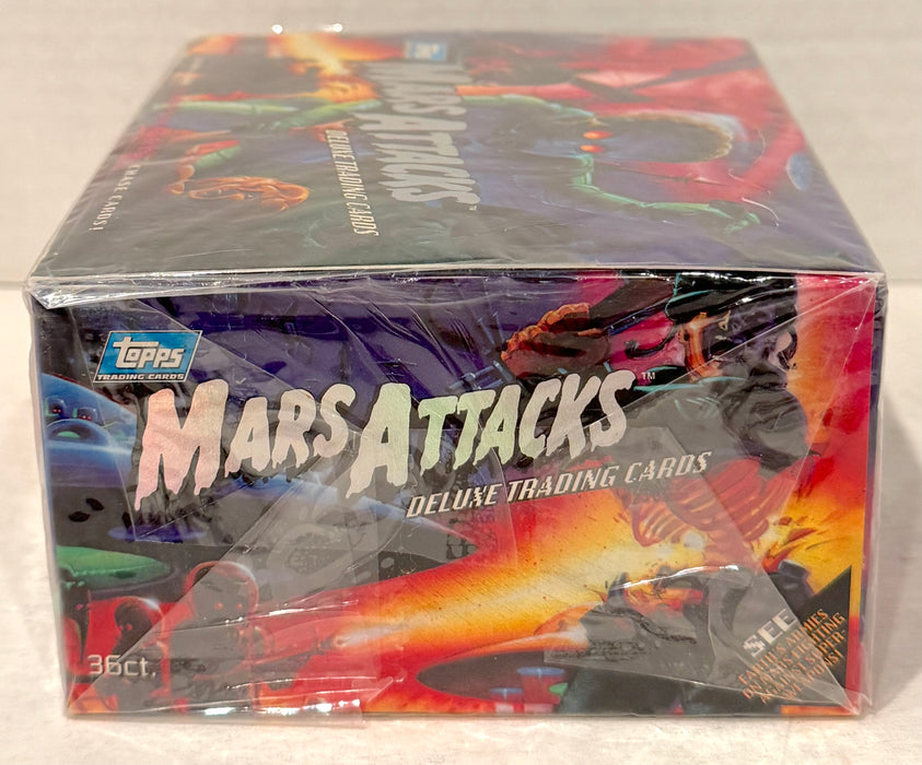 1994 Mars Attacks Deluxe Vintage Trading Card Box 36 Packs Topps Factory Sealed - TvMovieCards.com