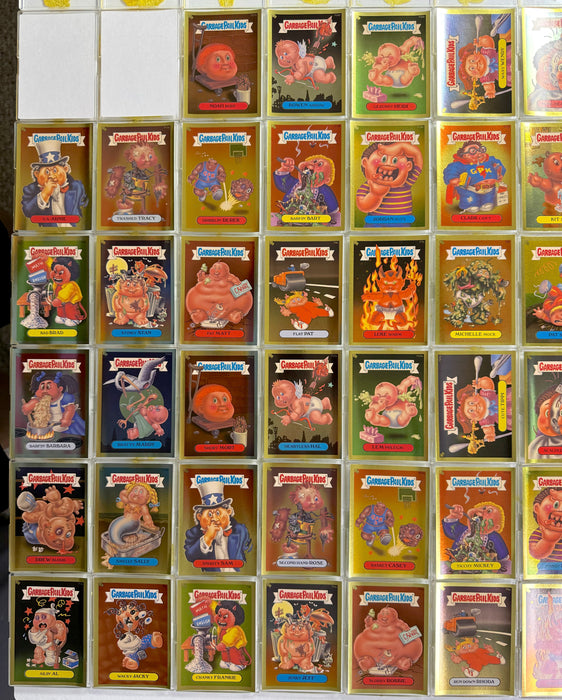 2003 Garbage Pail Kids GPK All New 2nd Series 50 Gold Foil Sticker Card Set   - TvMovieCards.com