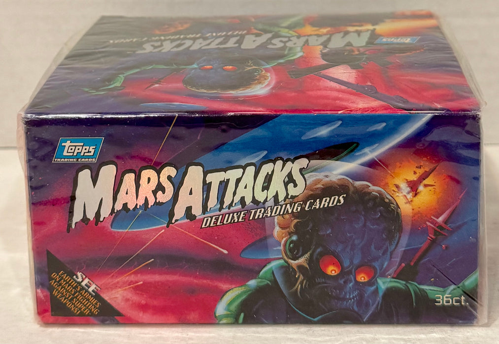 1994 Mars Attacks Deluxe Vintage Trading Card Box 36 Packs Topps Factory Sealed - TvMovieCards.com