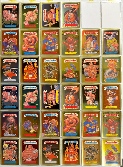 2003 Garbage Pail Kids GPK All New 2nd Series 50 Gold Foil Sticker Card Set   - TvMovieCards.com