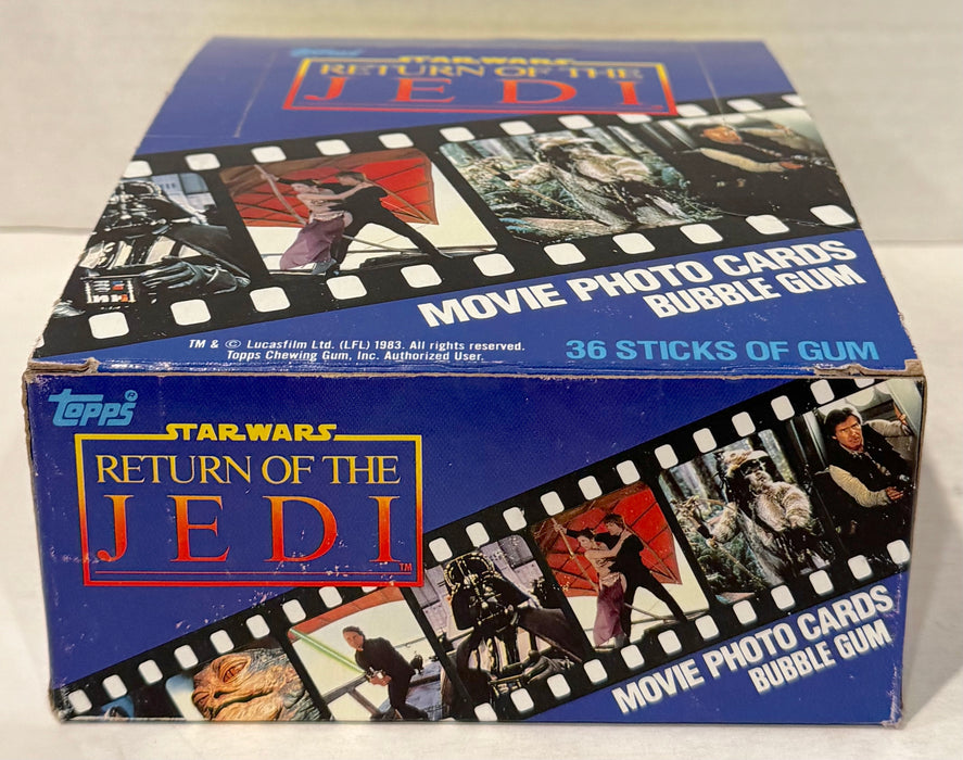 1983 Topps Star Wars Return of the Jedi FULL 36 Pack Trading Card Wax Box Nice - TvMovieCards.com