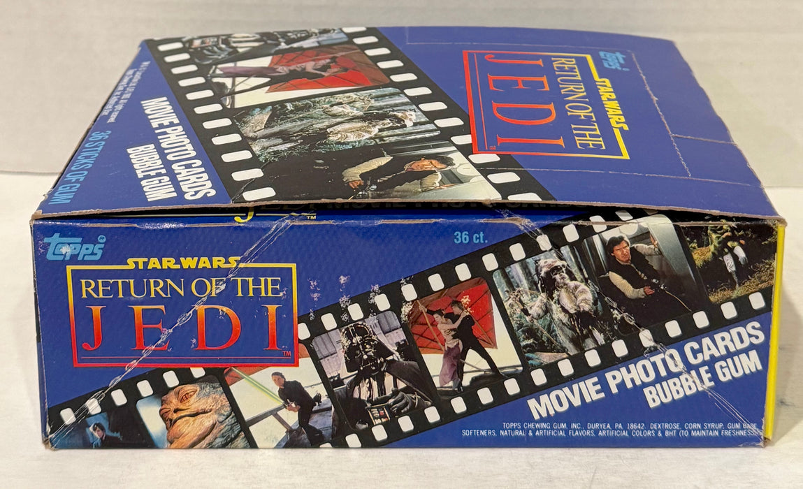 1983 Topps Star Wars Return of the Jedi FULL 36 Pack Trading Card Wax Box Nice - TvMovieCards.com
