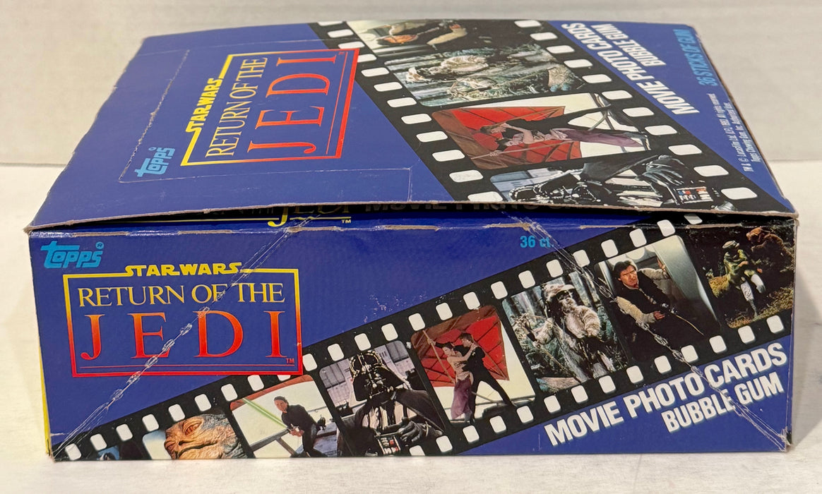 1983 Topps Star Wars Return of the Jedi FULL 36 Pack Trading Card Wax Box Nice - TvMovieCards.com