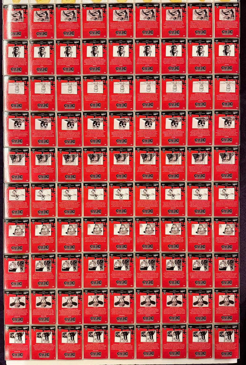 Walking Dead Comic Series 1 Foil Parallel Base Card Set 90 Cards Cryptozoic