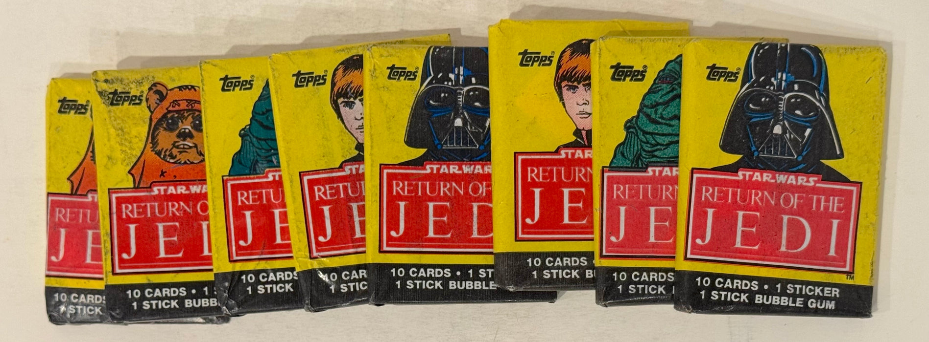 1983 Topps Star Wars Return of the Jedi FULL 36 Pack Trading Card Wax Box Nice - TvMovieCards.com