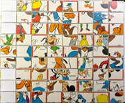 Disneyland Puzzle Back Card Set 66 Cards Donruss 1965 Vintage Disney   - TvMovieCards.com