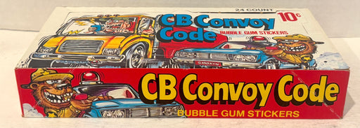 1978 CB Convoy Code Sticker Trading Card Wax Box Full 24 Packs Donruss - TvMovieCards.com