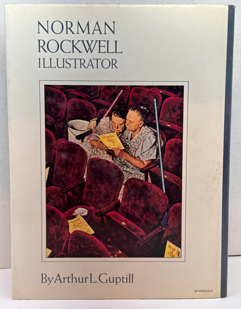 HAND SIGNED "Norman Rockwell Illustrator" by Arthur L. Guptill Autographed   - TvMovieCards.com