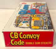 1978 CB Convoy Code Sticker Trading Card Wax Box Full 24 Packs Donruss - TvMovieCards.com
