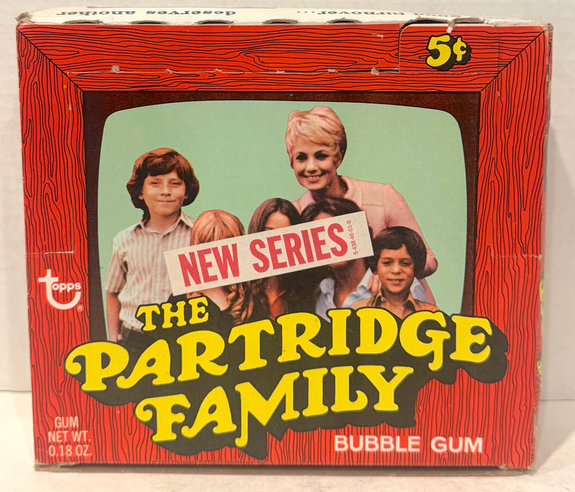1971 The Partridge Family New Series Vintage Trading Card Wax Box Full 48 Packs