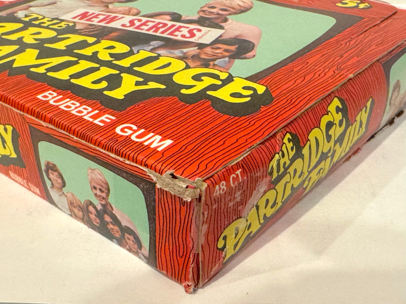 1971 The Partridge Family New Series Vintage Trading Card Wax Box Full 48 Packs - TvMovieCards.com