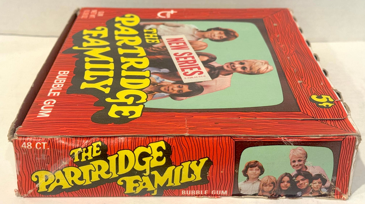 1971 The Partridge Family New Series Vintage Trading Card Wax Box Full 48 Packs