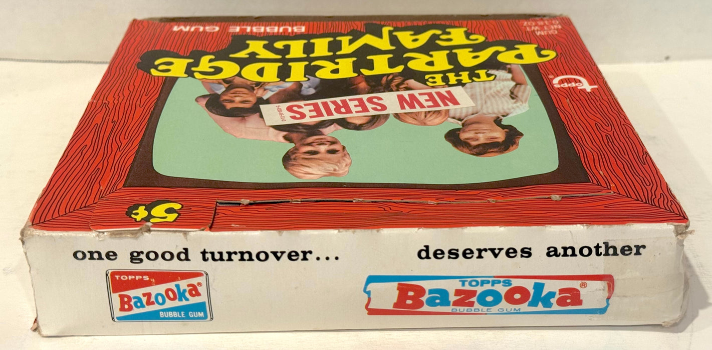 1971 The Partridge Family New Series Vintage Trading Card Wax Box Full 48 Packs