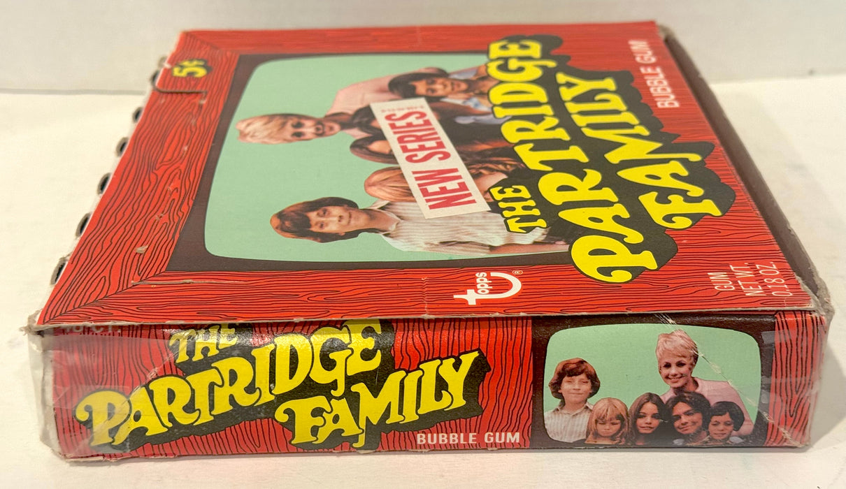 1971 The Partridge Family New Series Vintage Trading Card Wax Box Full 48 Packs