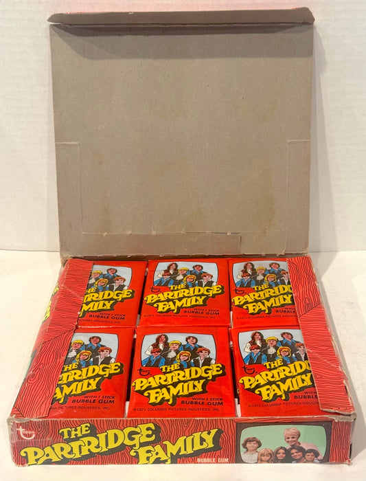 1971 The Partridge Family New Series Vintage Trading Card Wax Box Full 48 Packs