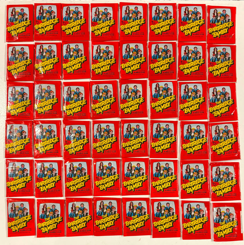 1971 The Partridge Family New Series Vintage Trading Card Wax Box Full 48 Packs - TvMovieCards.com