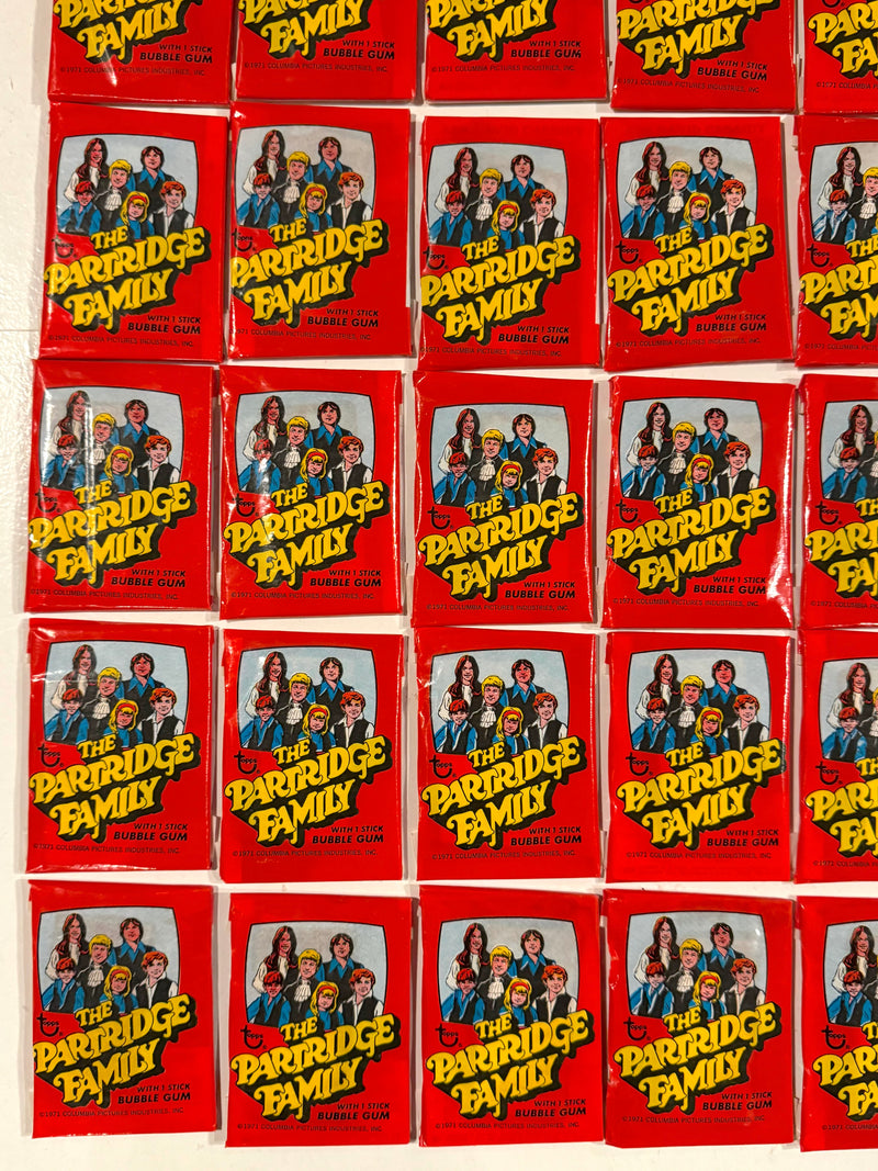 1971 The Partridge Family New Series Vintage Trading Card Wax Box Full 48 Packs - TvMovieCards.com
