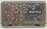 2002 Chicago Illinois Tax Tag Demonstration Motor Vehicle License Plate   - TvMovieCards.com