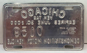 2000 Chicago Illinois Tax Tag Demonstration Motor Vehicle License Plate   - TvMovieCards.com