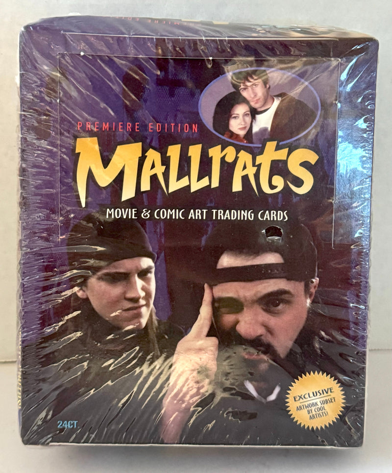 Mallrats Movie Premiere Edition Trading Card Box 24ct by Bacon & Eggs 1995   - TvMovieCards.com